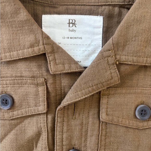 Banana Republic baby utility jumpsuit made with organic cotton - Picture 2 of 2